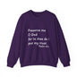 Trust in God Dark Colors Unisex Heavy Blend™ Crewneck Sweatshirt
